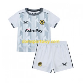 Koszulka Wolverhampton Wanderers Dziecięcy Trzeci Koszulki Piłkarskie 2023-2024 Krótki Rękaw